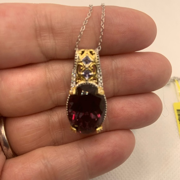 Jewelry - ALEXANDRIA QUARTZ, TANZANITE, ZIRCON PENDANT
